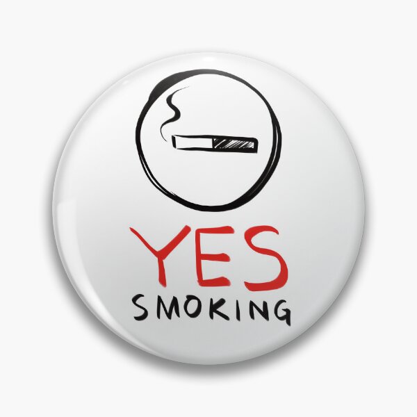 Item preview, Yes Smoking (Light Background) designed and sold by DiHK.