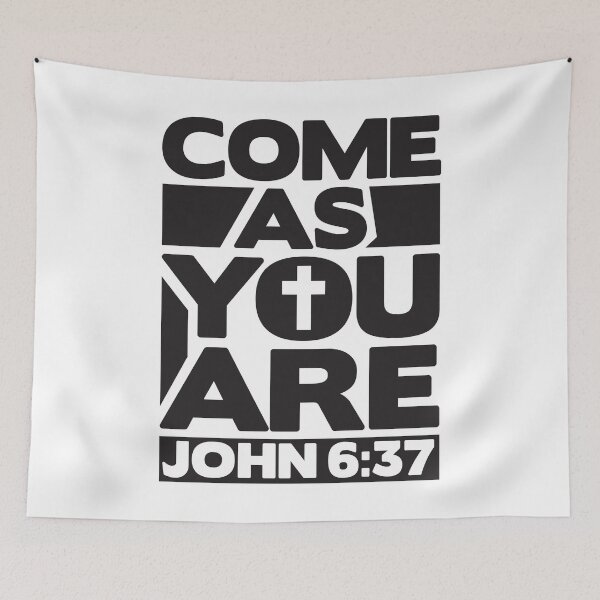 Item preview, John 6:37 Come As You Are designed and sold by plushism.