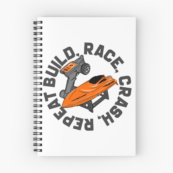 Item preview, Race, Build, Crash, Repeat I RC Boats Model Boats designed and sold by JamesGaccner.