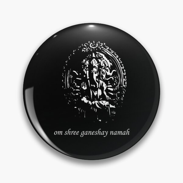 Item preview, Panchmukhi Ganesh black and wthite t-shirt | Panchmukhi Ganesh t-shirt  designed and sold by KARTICK DUTTA.