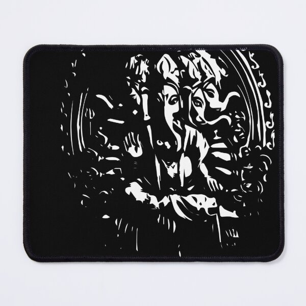Item preview, Panchmukhi Ganesh black and wthite t-shirt | Panchmukhi Ganesh t-shirt designed and sold by KARTICK DUTTA.