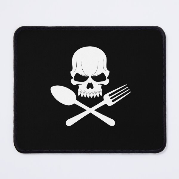 Item preview, Skull and Utensils designed and sold by lerdoberdo.