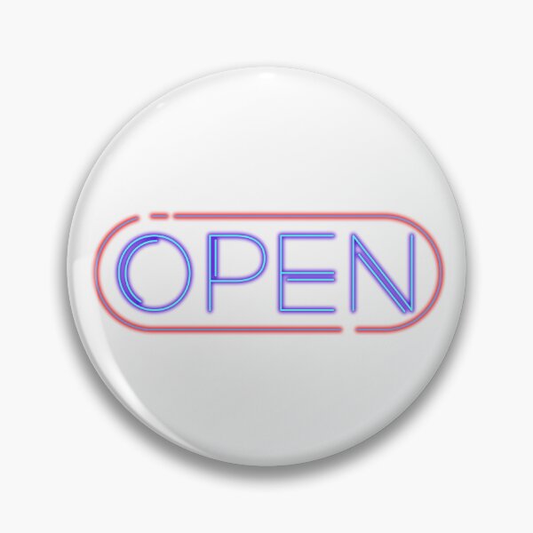 Item preview, OPEN Sign designed and sold by Annabel Szabo.