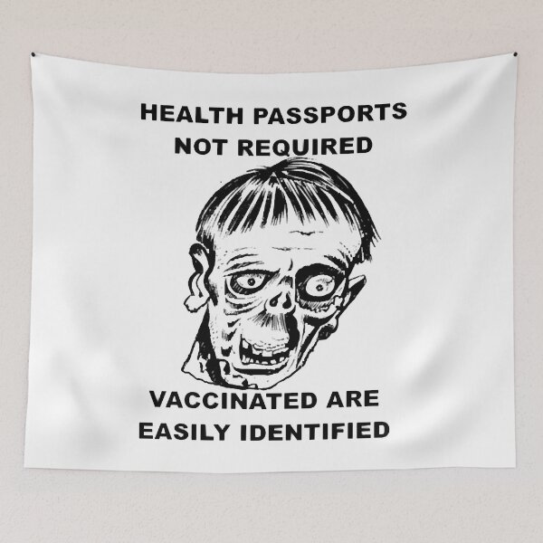 Item preview, Vaccine Passport Pushback designed and sold by JamesGaccner.