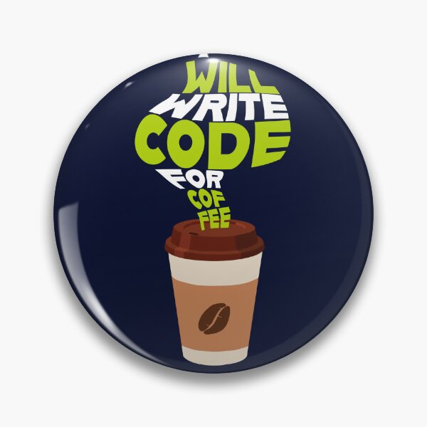 Item preview, I will write code for coffee designed and sold by Code  Monkeys.