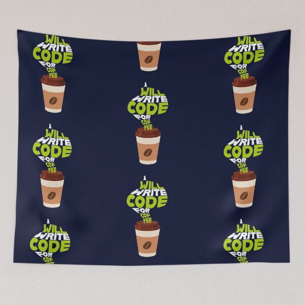 Item preview, I will write code for coffee designed and sold by Code  Monkeys.