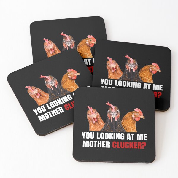 Item preview, You Looking At Me Mother Clucker Hen Humor Chicken For Chicken Lovers designed and sold by davetmccall.