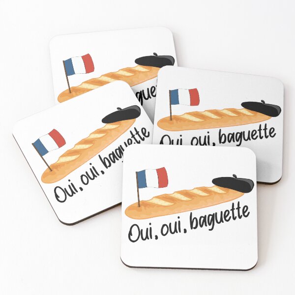 Item preview, Oui Oui Baguette - Funny French  designed and sold by TheInkElephant.