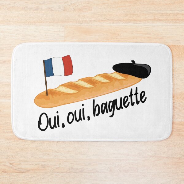 Item preview, Oui Oui Baguette - Funny French  designed and sold by TheInkElephant.