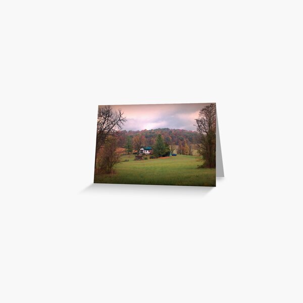 The Old One Room Schoolhouse Greeting Card