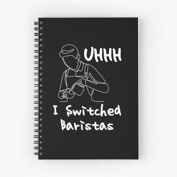Item preview, Uhhh I Switched Baristas Funny Meme Classic T-Shirt & Stickers designed and sold by Eiadlight.