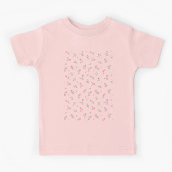by Kids ZestyFruit Pink T-Shirt Flowers\