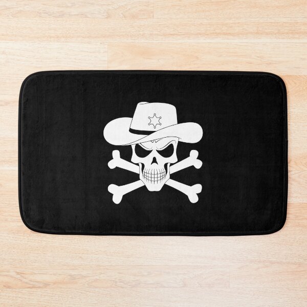Item preview, Skull and Western hat designed and sold by lerdoberdo.