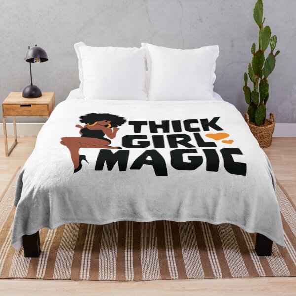 Item preview, Thick Girl Magic Black Woman designed and sold by DeGeo.