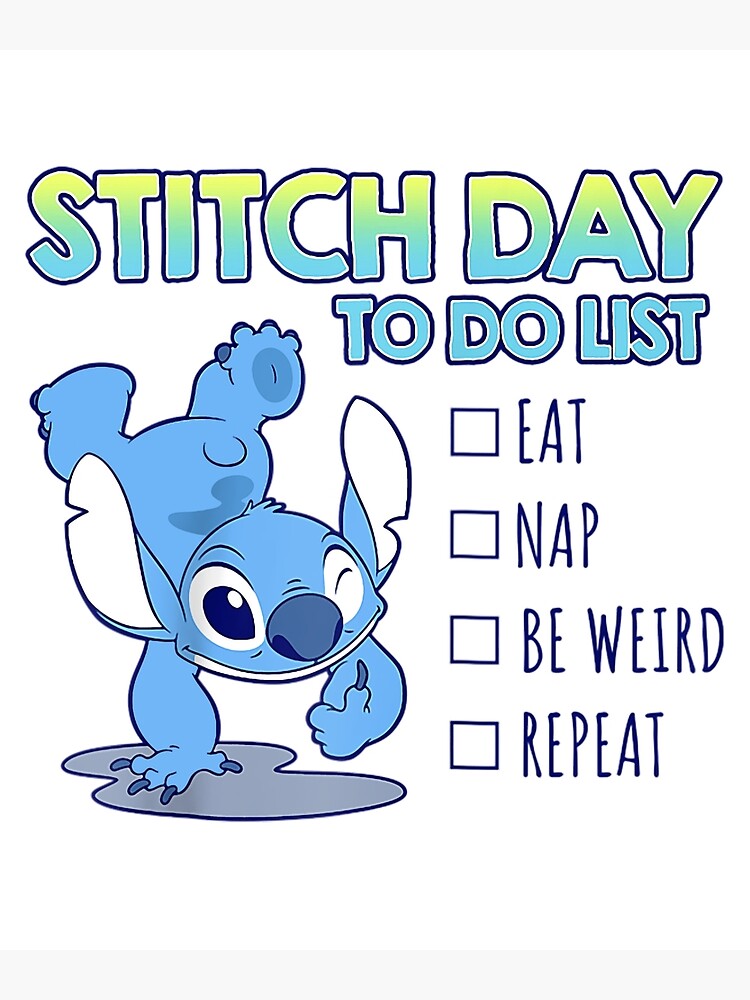 Happy Birthday Stitch  Poster for Sale by dongocoan