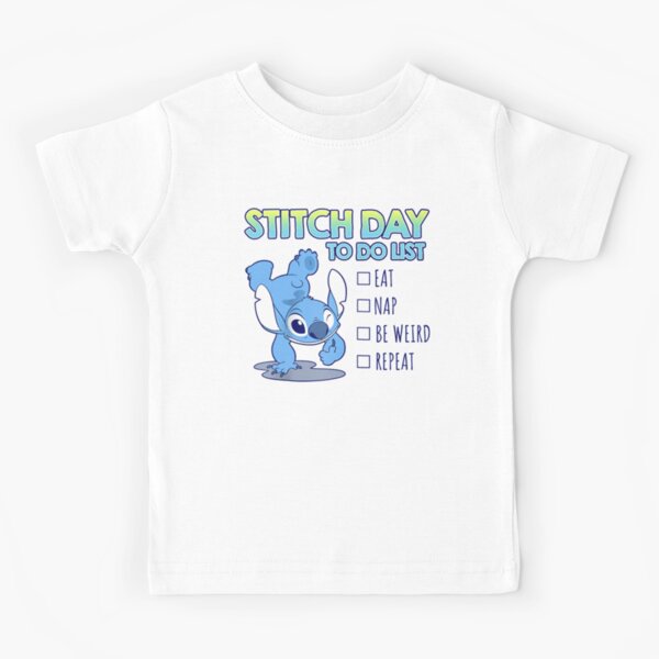 Cute Stitch in experiment Kids T-Shirt for Sale by Scenic