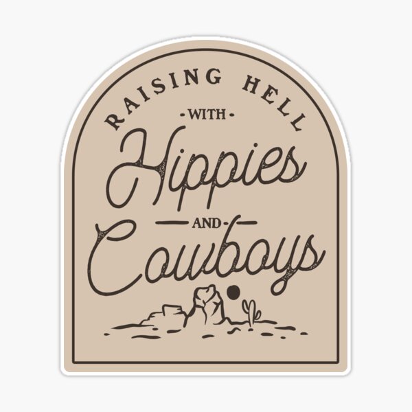 LONG LIVE THE HIPPIES AND THE COWBOYS TANK – RODEO HIPPIE