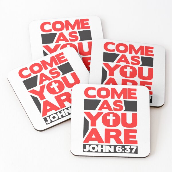 Item preview, John 6:37 Come As You Are designed and sold by plushism.