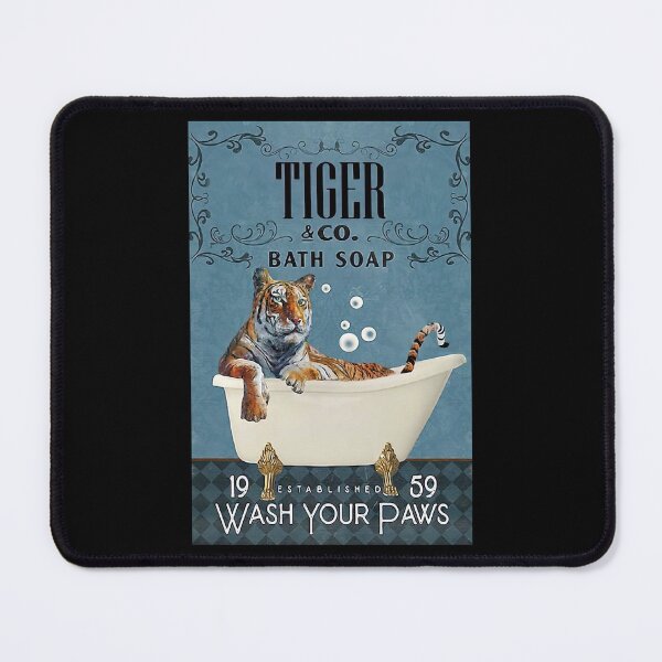 Item preview, Tiger & CO Bath Soap Wash Your Paws - Tiger Bath Soap 19 Established 59 Wash Your Paws designed and sold by douglasNVD.