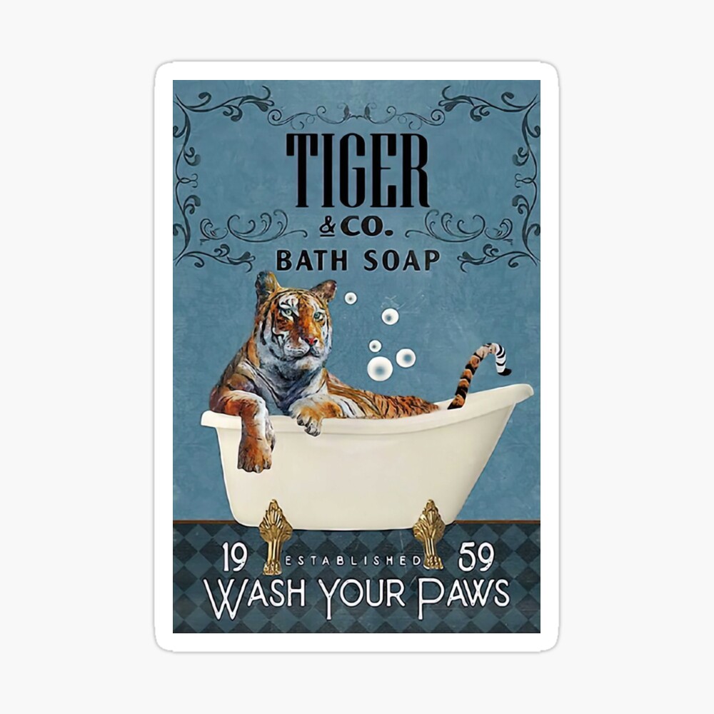 Vintage Bengal & Co. Bath Soap Established 1959 Wash Your Paws