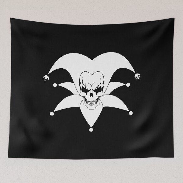Item preview, Skull and Jester Cap designed and sold by lerdoberdo.