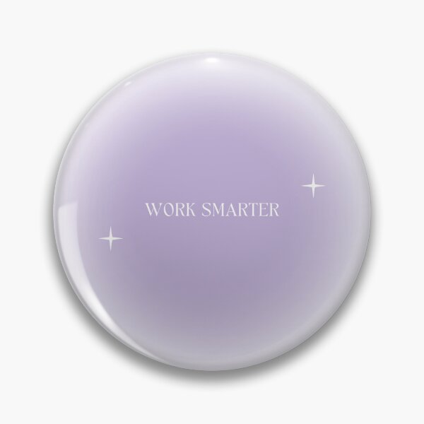 Item preview, Work Smarter Purple designed and sold by maecreativeco.