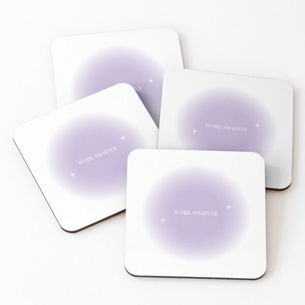 Item preview, Work Smarter Purple designed and sold by maecreativeco.