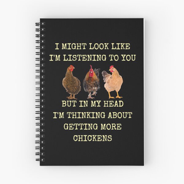 Item preview, In My Head Im Thinking About Getting More Chickens designed and sold by davetmccall.