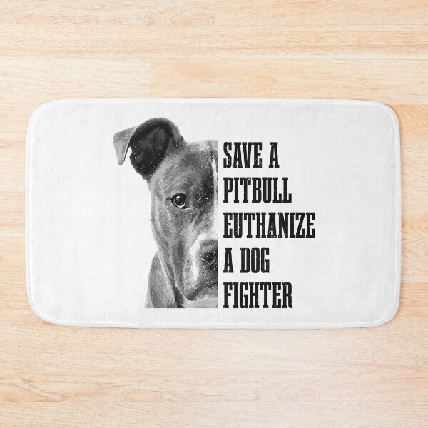 Item preview, Save A Pitbull Euthenize A Dog Fighter Funny Dog Rescue Pitbull Mom Dad designed and sold by PerkinsAarav.