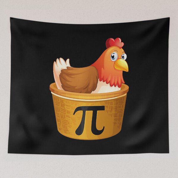 Item preview, Pi Day Funny Chicken Pot Pi Day Pie Math Geek Gift 3.14 designed and sold by davetmccall.
