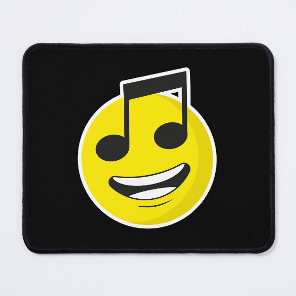 Item preview, SMILEY MUSIC QUAVER FACE designed and sold by w1ckerman.