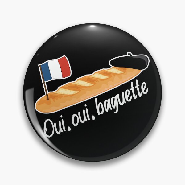 Item preview, Oui Oui Baguette - Funny French  designed and sold by TheInkElephant.