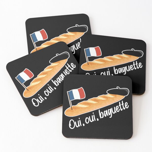 Item preview, Oui Oui Baguette - Funny French  designed and sold by TheInkElephant.