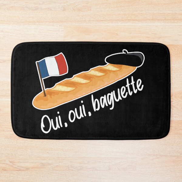 Item preview, Oui Oui Baguette - Funny French  designed and sold by TheInkElephant.