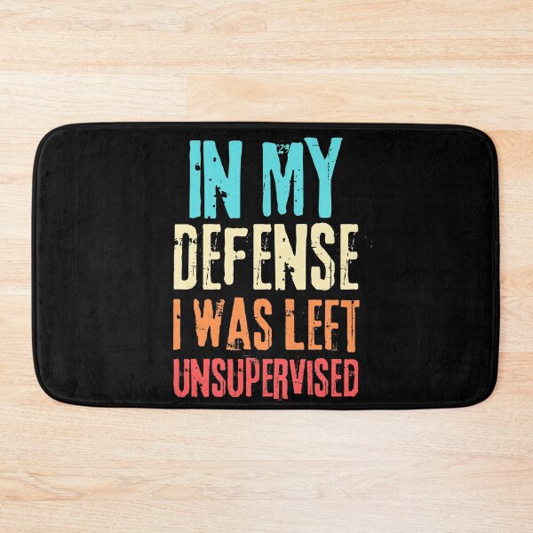 Item preview, Funny Vintage Grunge In My Defense I Was Left Unsupervised designed and sold by ohmier.