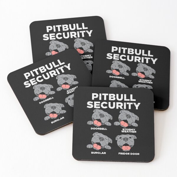 Item preview, Pitbull Security Funny Pitties Pitty Dog Lover Owner Gift designed and sold by PerkinsAarav.