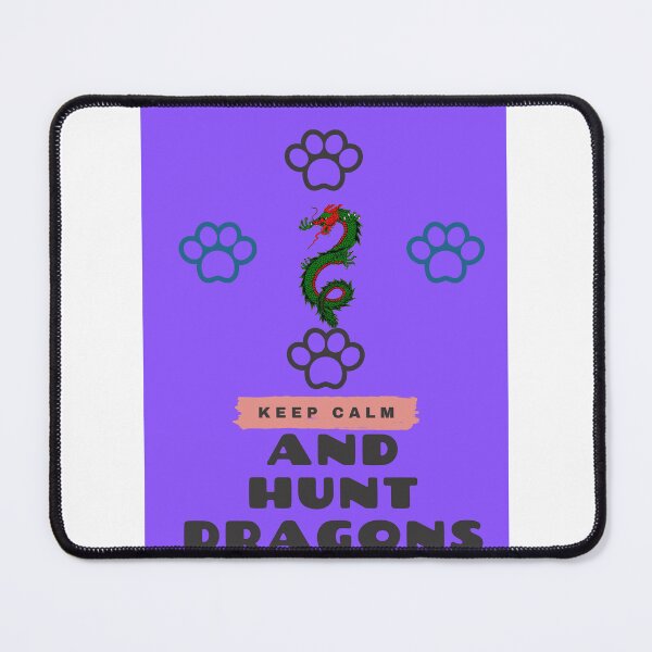 Item preview, keep calm and hunt dragons designed and sold by ayesha70.