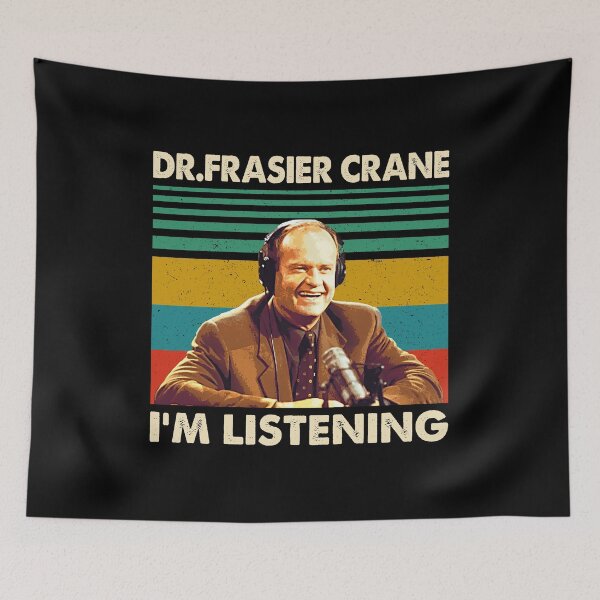 Item preview, Dr. Frasier Crane I'm Listening Vintage Retro designed and sold by VitaWeber.