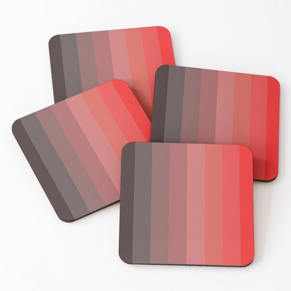 Item preview, warm stripe pattern designed and sold by pauloneill-art.