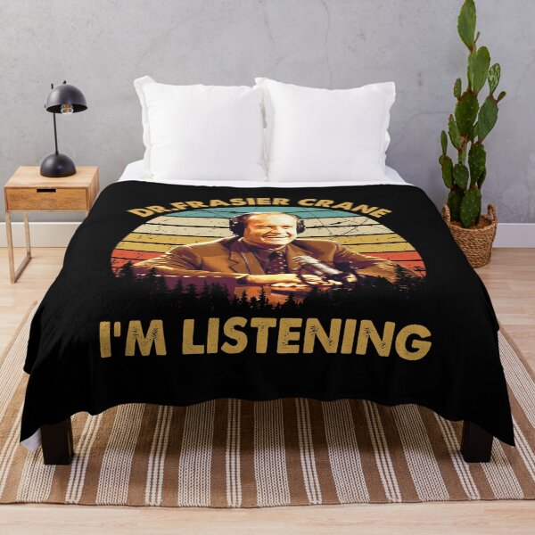 Item preview, Dr. Frasier Crane I'm Listening Vintage designed and sold by VitaWeber.