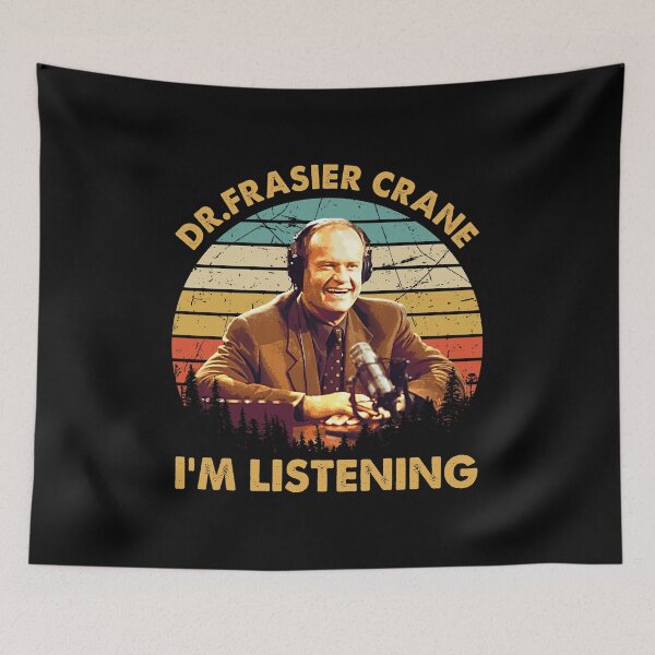 Item preview, Dr. Frasier Crane I'm Listening Vintage designed and sold by VitaWeber.