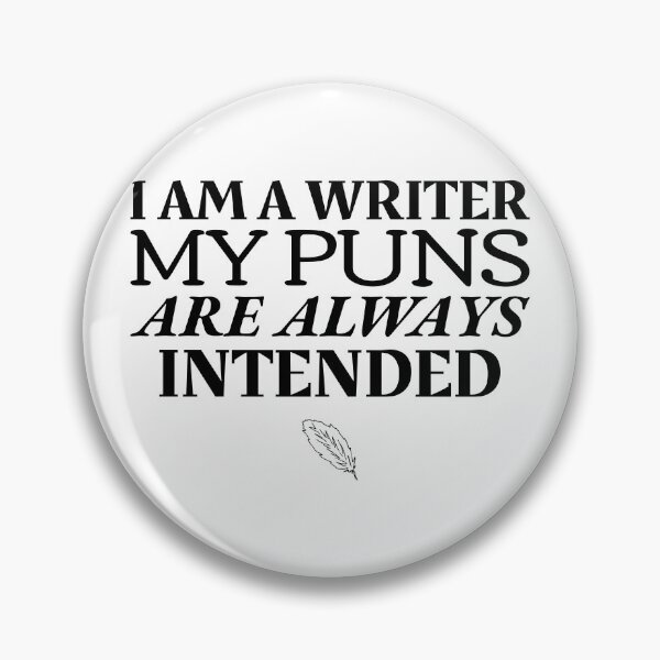 Item preview, I Am A Writer designed and sold by SwordsAndCharms.
