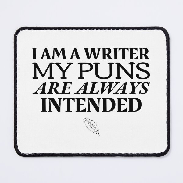 Item preview, I Am A Writer designed and sold by SwordsAndCharms.