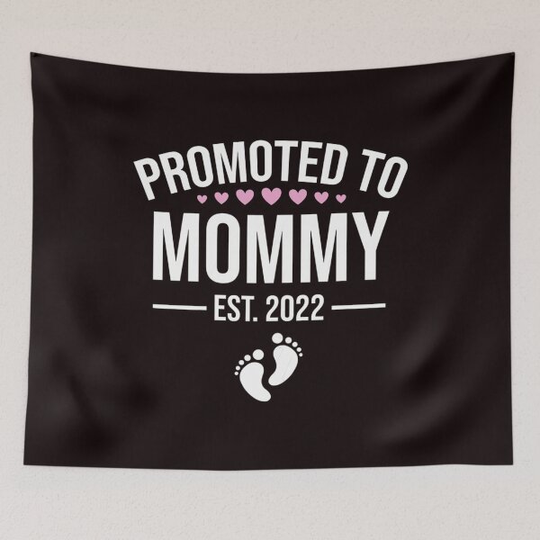 Item preview,  Promoted Mommy 1st Time Mom EST 2022 New First Mommy 2022 Mothers Day 2022 designed and sold by josephpeti.