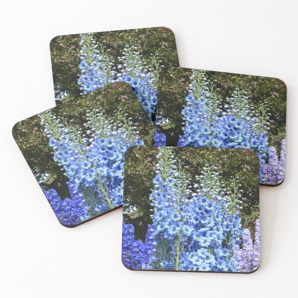 Item preview, Blue Delphinium Flower Nature designed and sold by Monika Howarth.