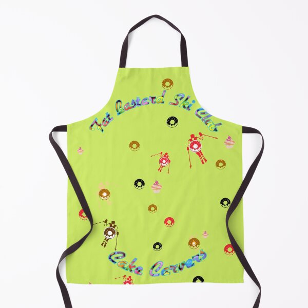 Item preview, Fat Bastard Ski club - Cake Carvers - Change your Nature Lime Green inspiration  designed and sold by SpArtk.
