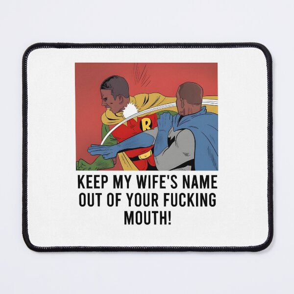 Item preview, Funny Gifts For Will Smith Slaps Chris Rock Keep Name Out Of Your Fucking Mouth Comic Meme 20 designed and sold by KennyBins1980.