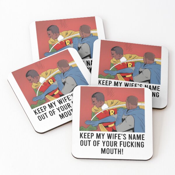 Item preview, Funny Gifts For Will Smith Slaps Chris Rock Keep Name Out Of Your Fucking Mouth Comic Meme 20 designed and sold by KennyBins1980.