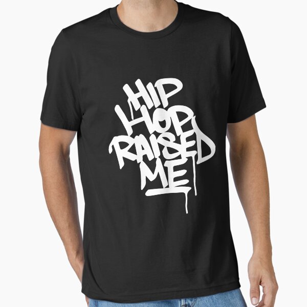 Item preview, Hip Hop Raised Me White Spray Paint designed and sold by thehiphopshop.