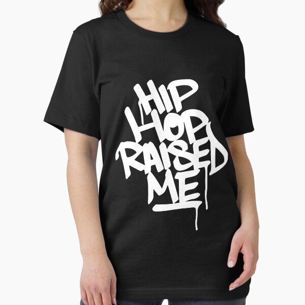 Item preview, Hip Hop Raised Me White Spray Paint designed and sold by thehiphopshop.